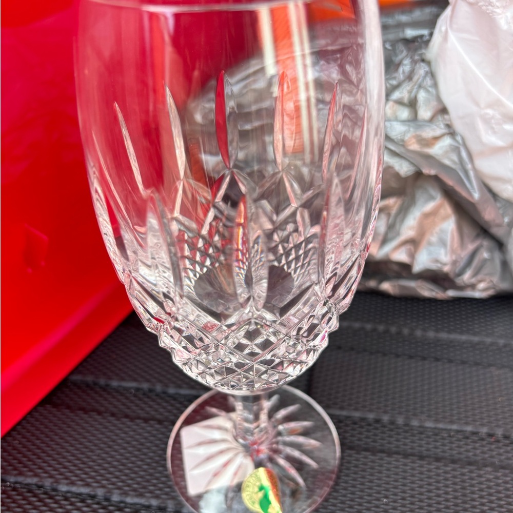 Set of 4 iced beverage glasses by Waterford